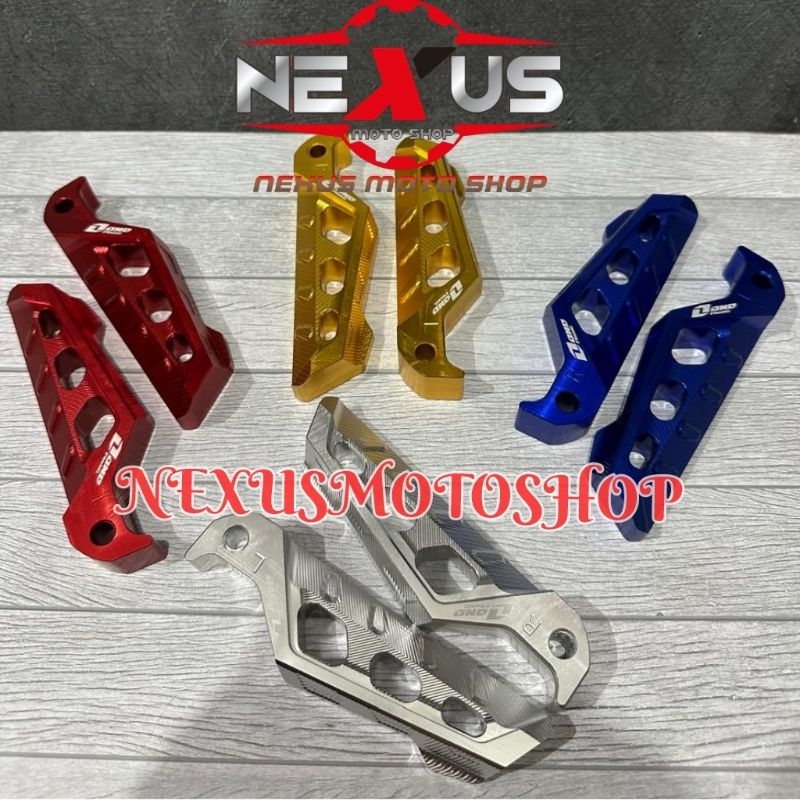 footstep belakang nmax new turbo nmax new neo s step injakan kaki one racing new nmax 2020 footstep