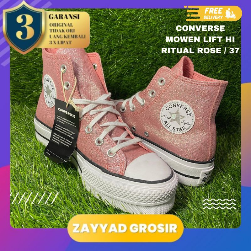 CONVERSE WOMEN LIFT HI RITUAL ROSE