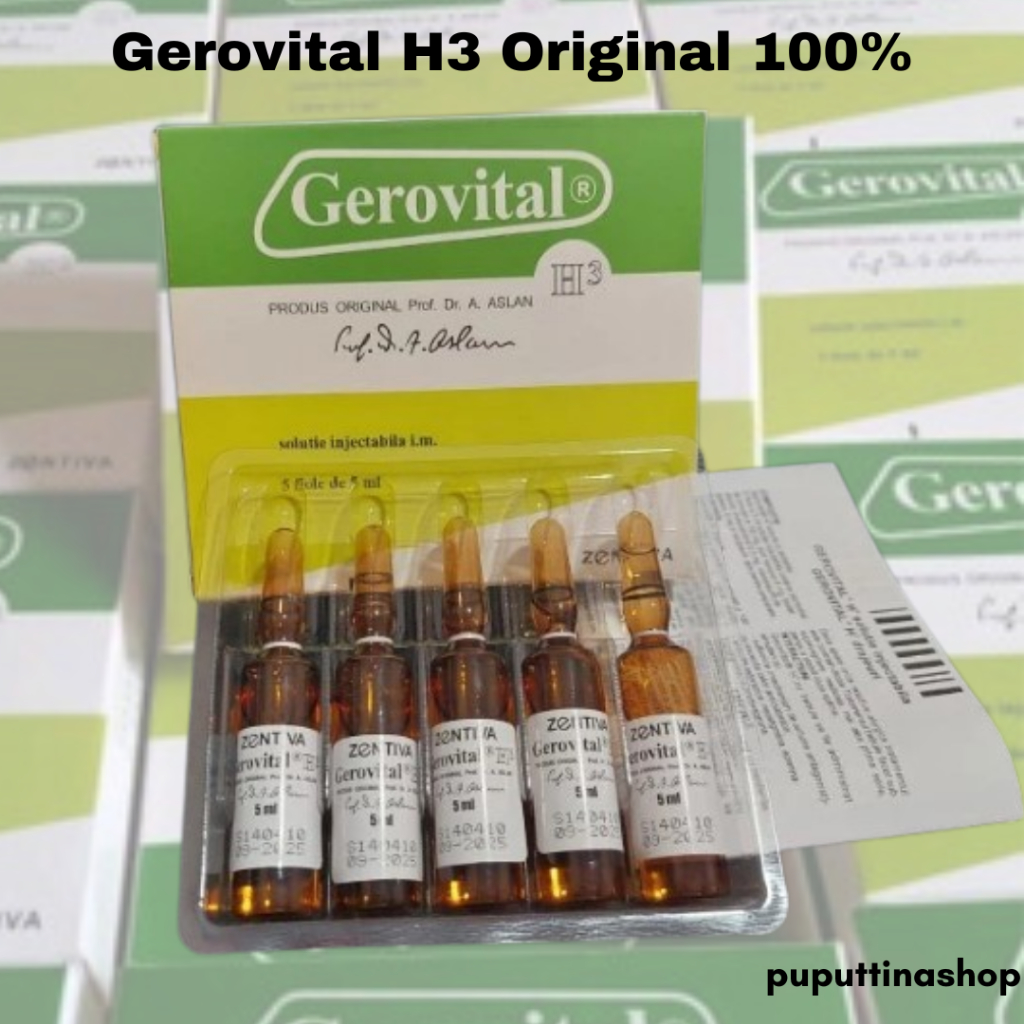 Gero Gerovital 1box Original / Gerovital H3 ORI 1box
