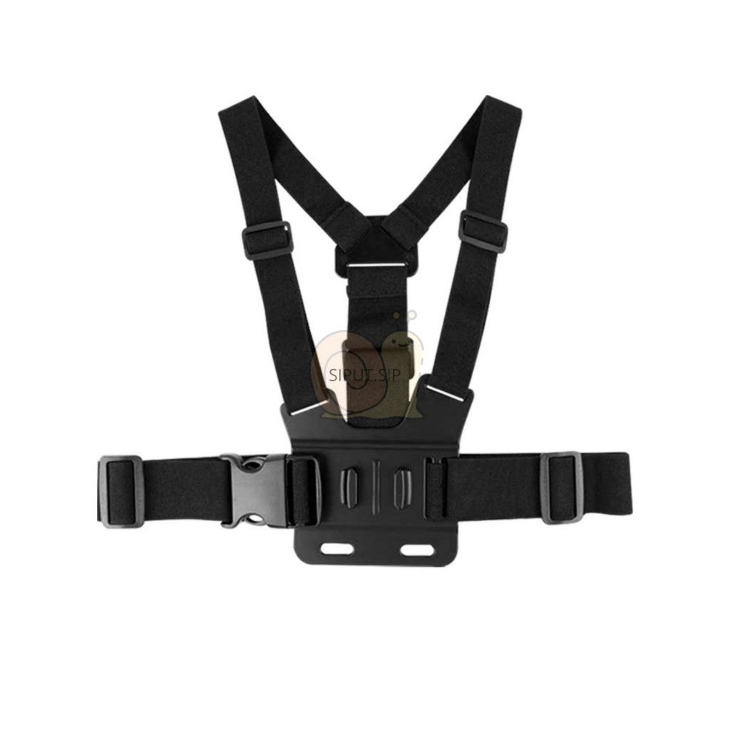 (chest strap saja) chest strap belt mount mounting dada gopro hero xiaomi yicam smartphone hp
