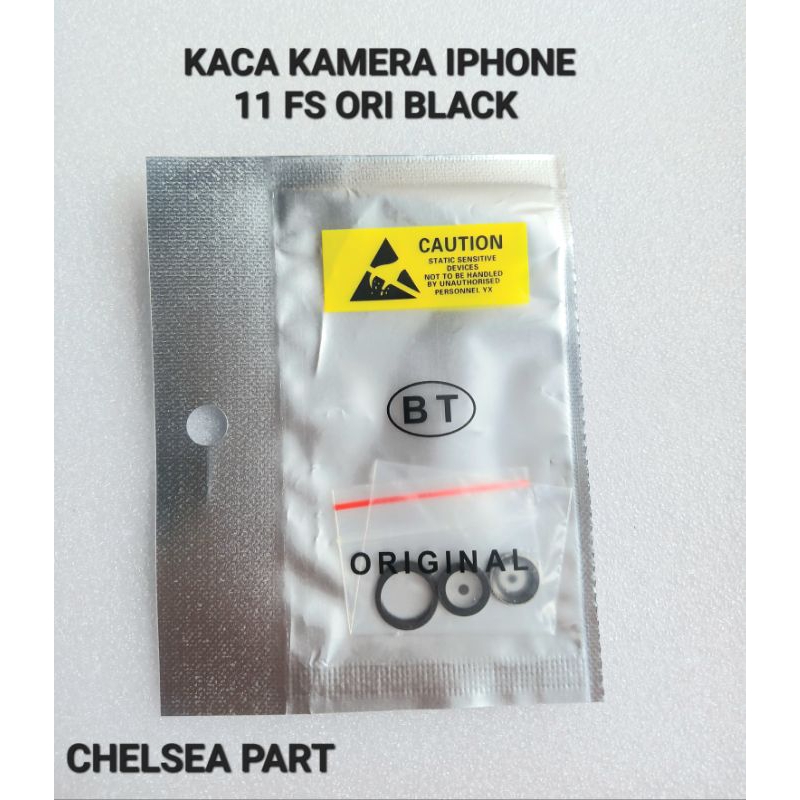KACA KAMERA/LENSA KACA KAMERA IPHONE 11 FS ORI BLACK