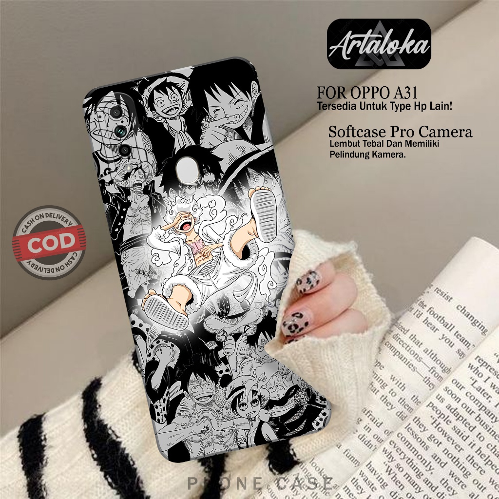 Case Hp Oppo A31 - Fashion Case Anime - Softcase Oppo A31 - Casing Oppo A31 - Kesing Oppo A31 - Sili