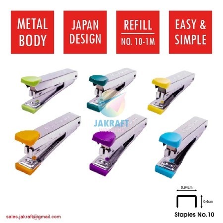 

Stapler Hekter Kecil Murah JOYKO HD-10CL Refill Isi Staples No.10 (No.10-1M)