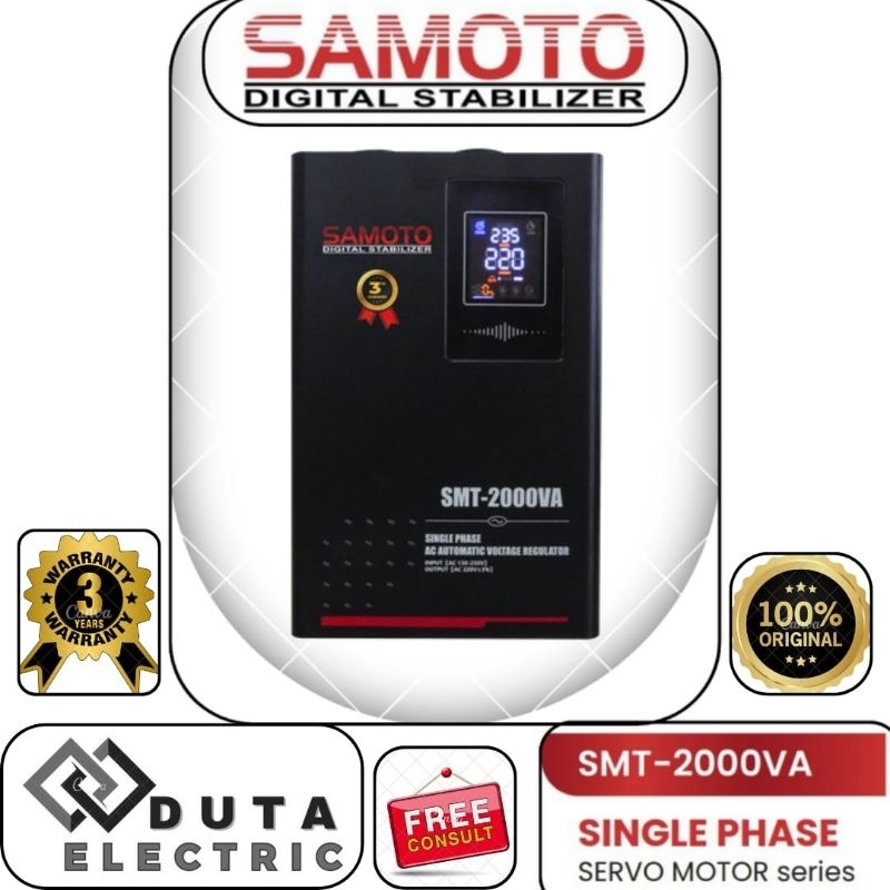 Stabilizer samoto SMT-2000VA stabilizer ( servo motor )