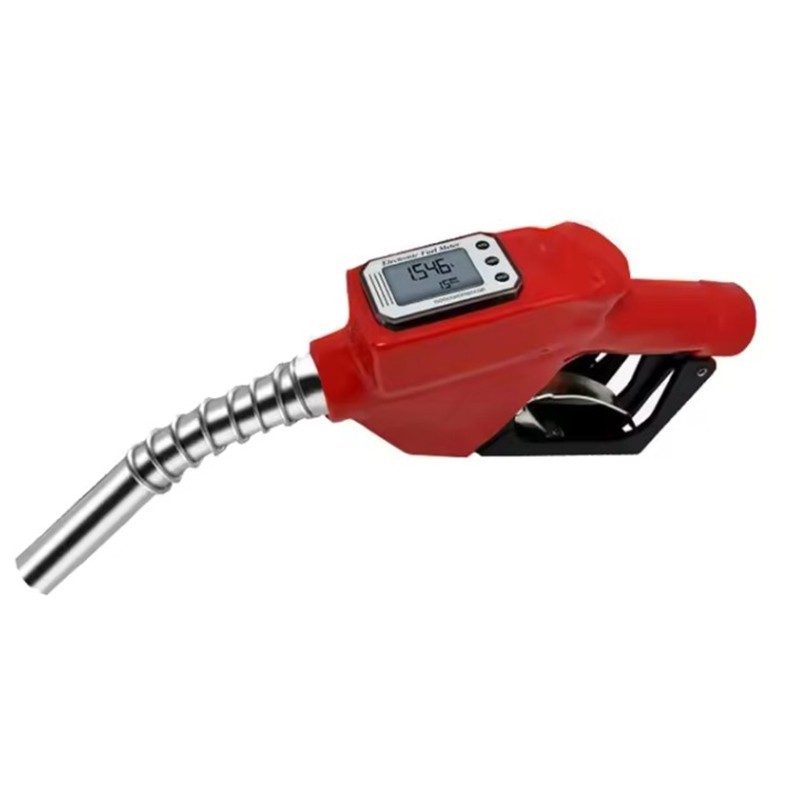 Digital Meter Fuel Nozzle Gun Refueling Gun Nozzle Digital Flow Meter Fuel Oil Refueling Gun
