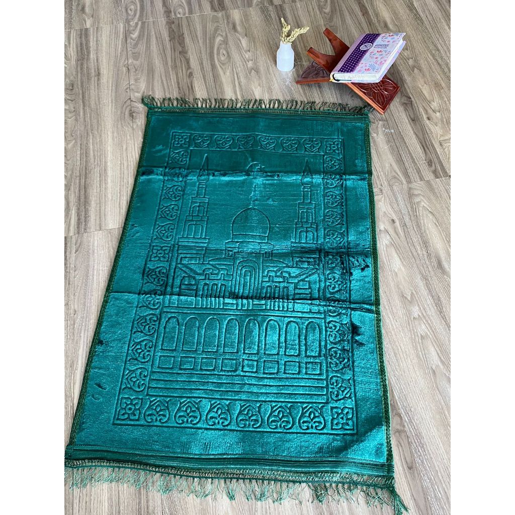 Sajadah Busa Turkey Embos Foam Polos Al-Aqsa 70 x 110cm