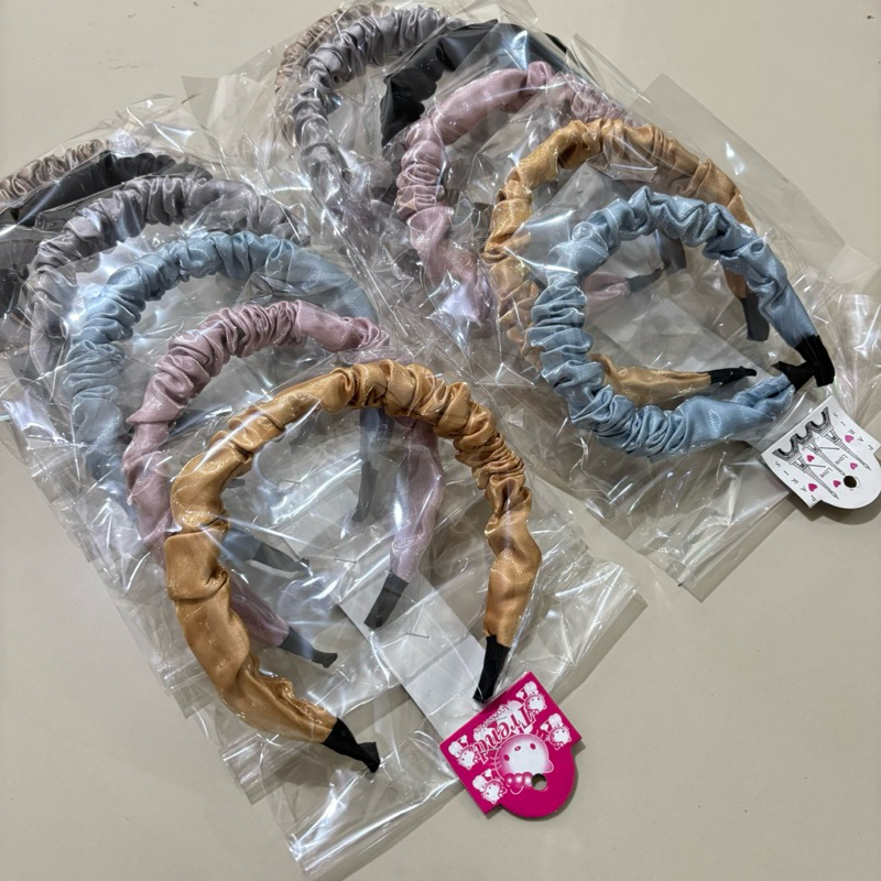 BANDO / SCRUNCHIE HEADBAND / AKSESORIS RAMBUT / BANDO KOREA