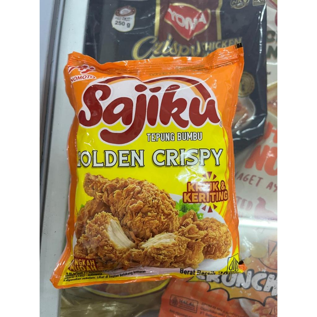 

TEPUNG BUMBU GOLDEN KRISPY BERAT 200 GRAM