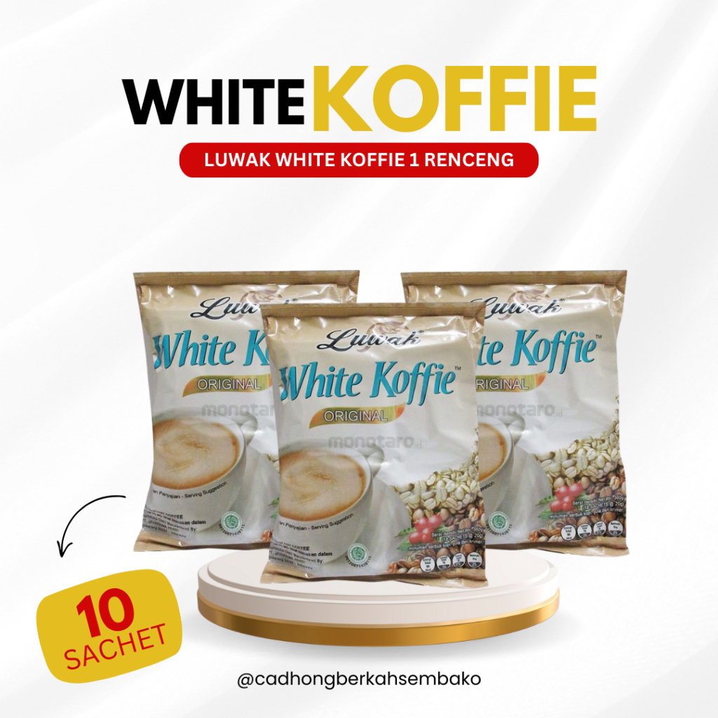 

[SEMBAKO] LUWAK WHITE KOFFIE