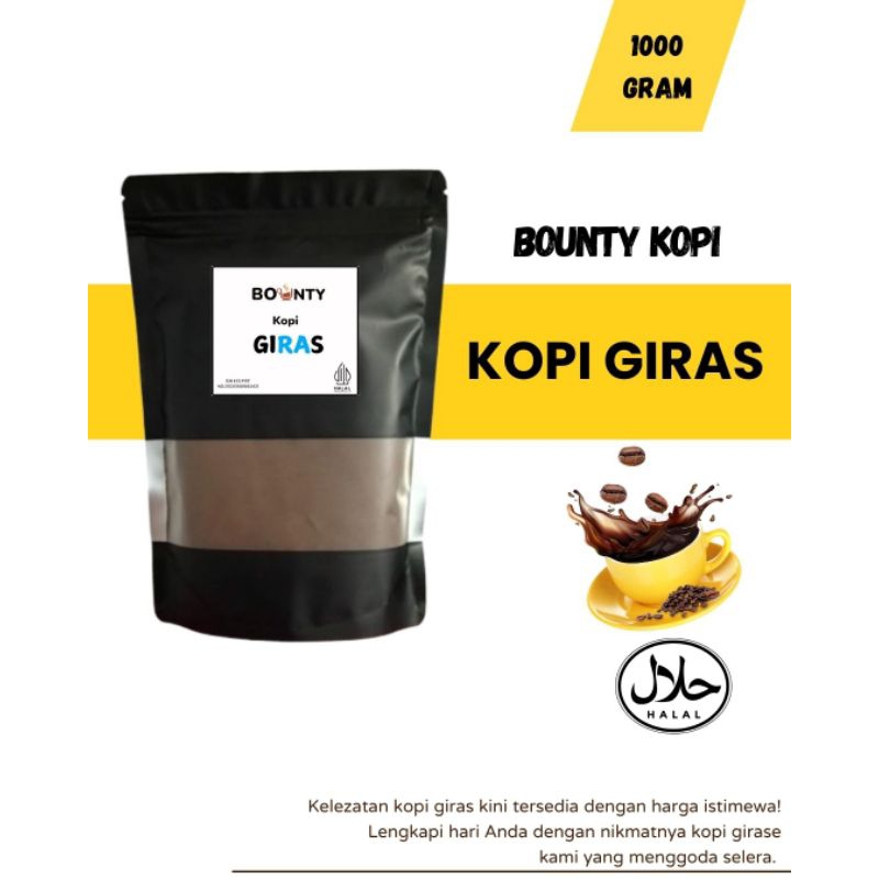 

KOPI BUBUK GIRAS 1 KG rasa dijamin nikmat harga murah