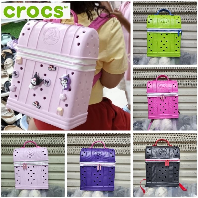 Tas Crocs anak classic ransel backpack / Tas ransel anak / tas crocs