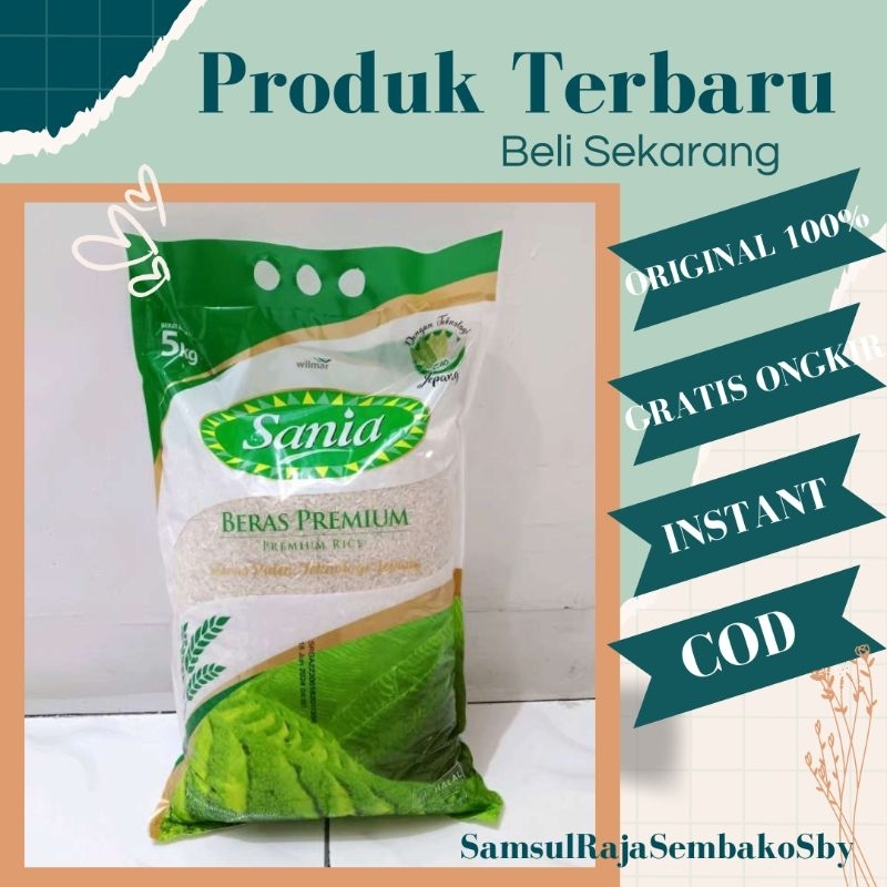 

SANIA beras premium 5kg original