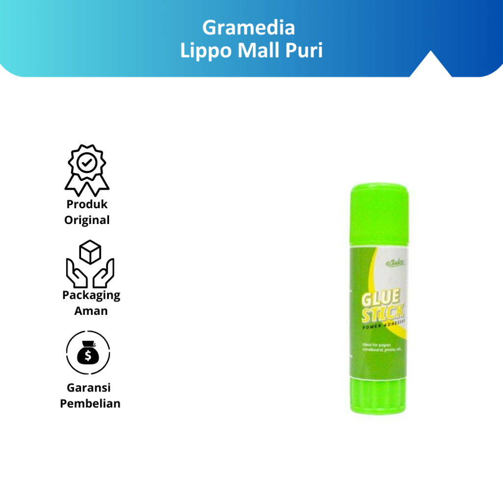 

Gramedia Lippo Mall Puri - Estudee Glue Stick White 36Gr Es-Gs36