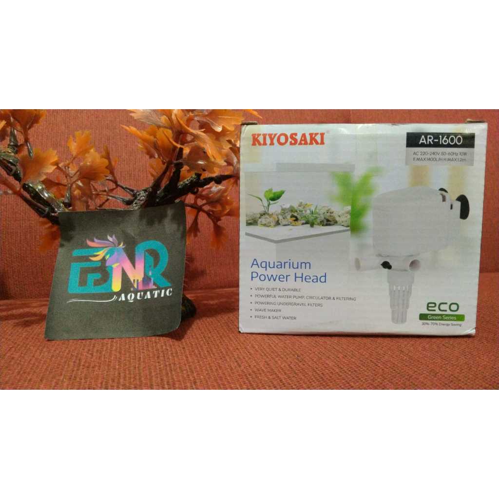 Pompa Air Kiyosaki AR 1600 - Pompa Celup / Water Pump Akuarium / Kolam