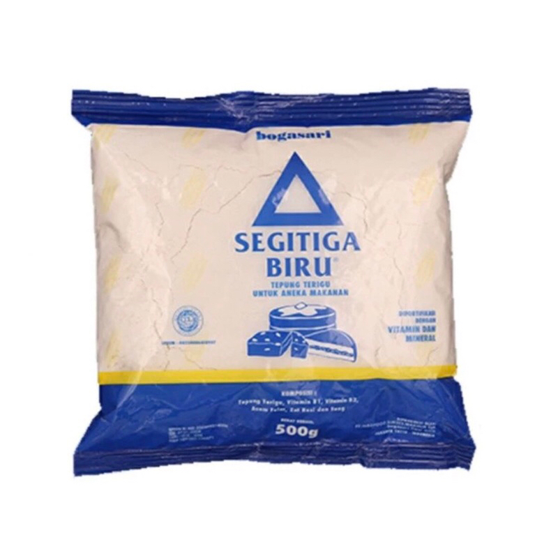 

Segitiga Biru 500gr tepung terigu