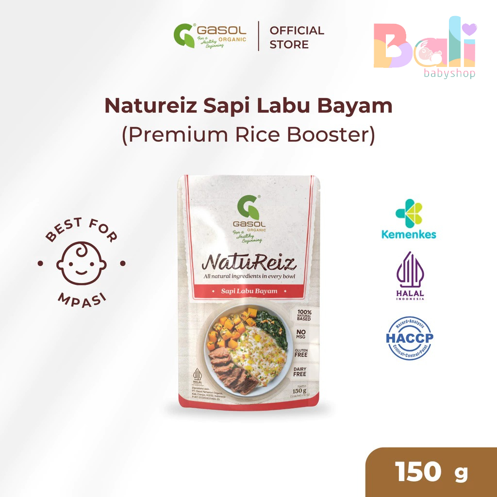 

Gasol Natureiz Sapi Labu Bayam (Premium Rice Booster)