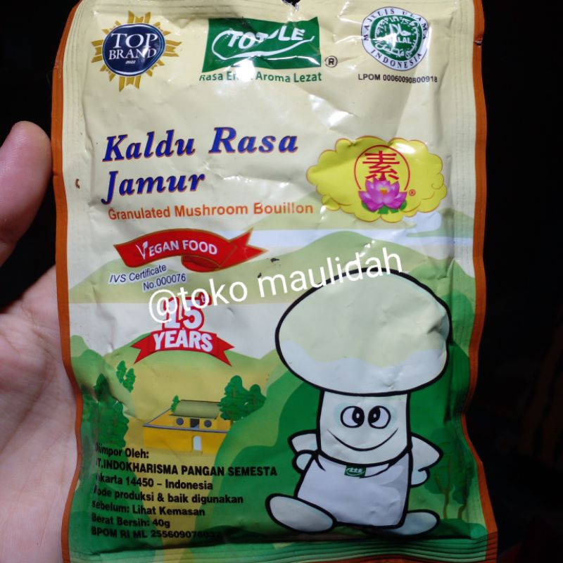 

kaldu rasa jamur 40 gram