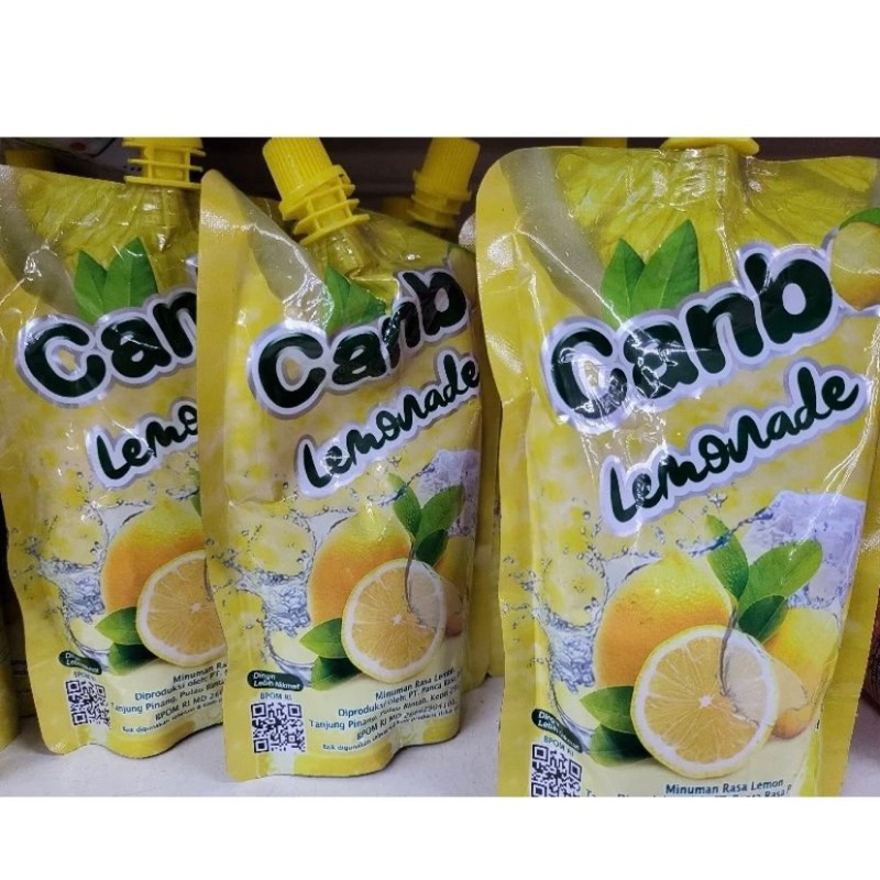 

CANBO DRINK 225ML rasa LEMONADE dan APEL