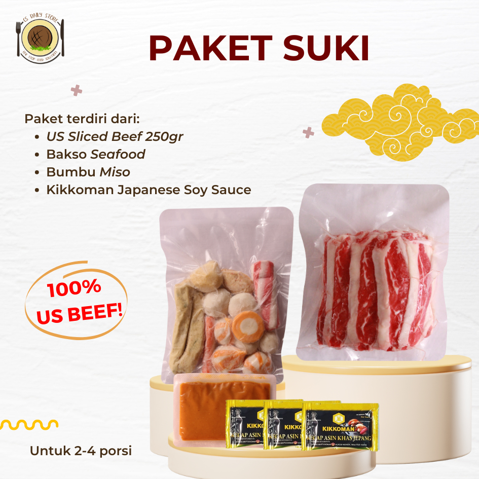 

Paket Suki Kuah Miso - Sukiyaki