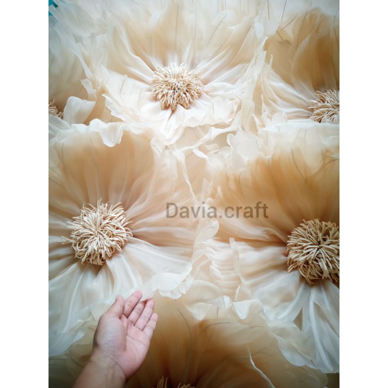 BUNGA BACKDROP / BUNGA DEKORASI