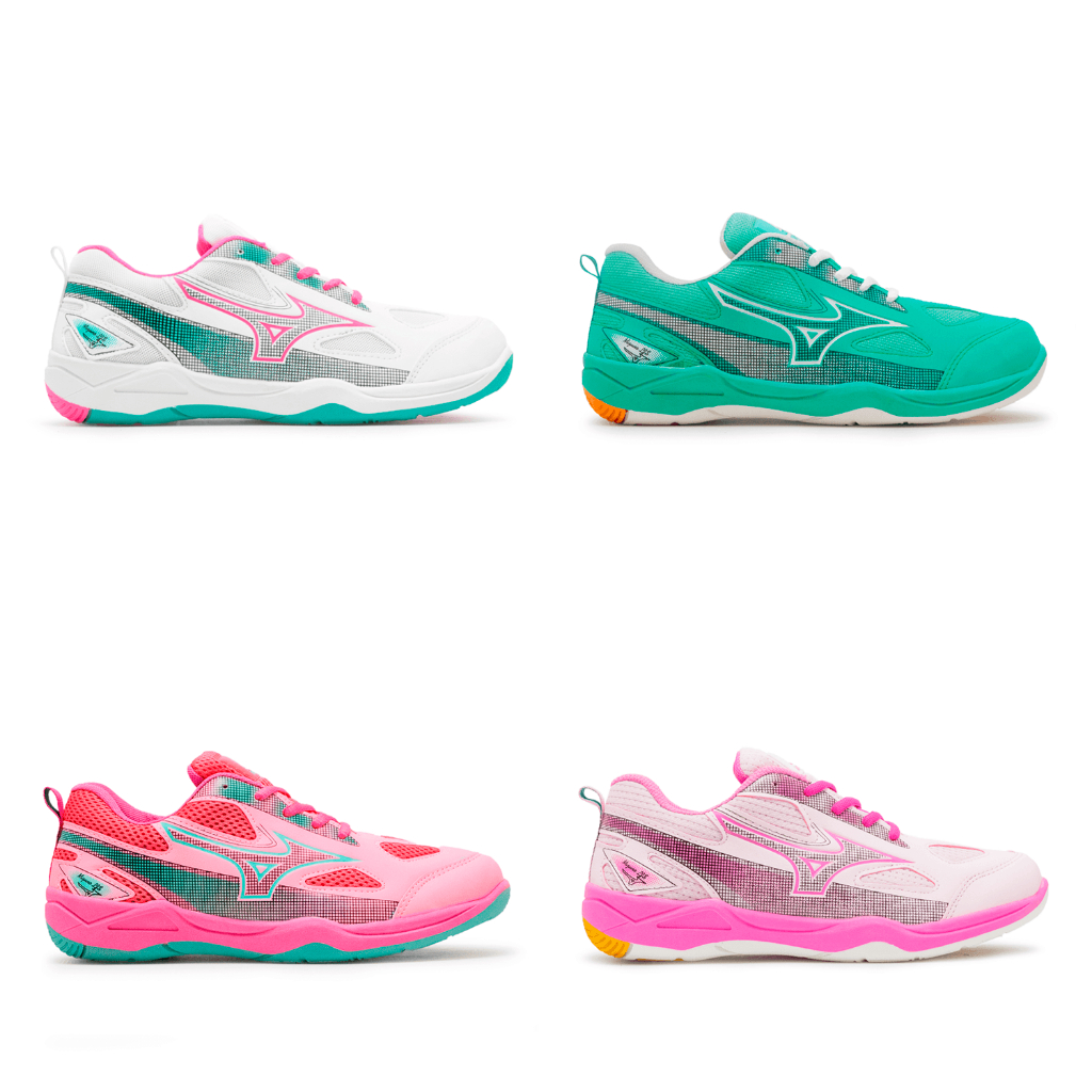 Sepatu Badminton MZN Wave LJS Size 36-40 Sepatu Olahraga Bulutangkis