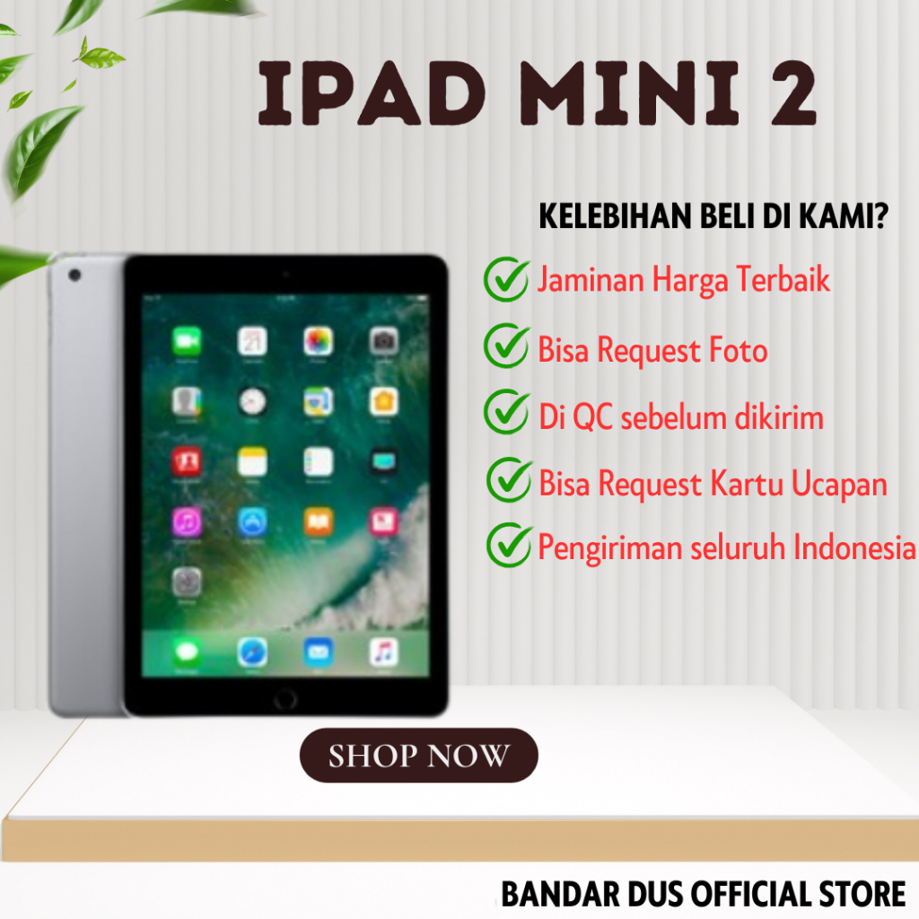 IPAD MINI 2 16GB 32GB 128GB SECOND WIFI ONLY