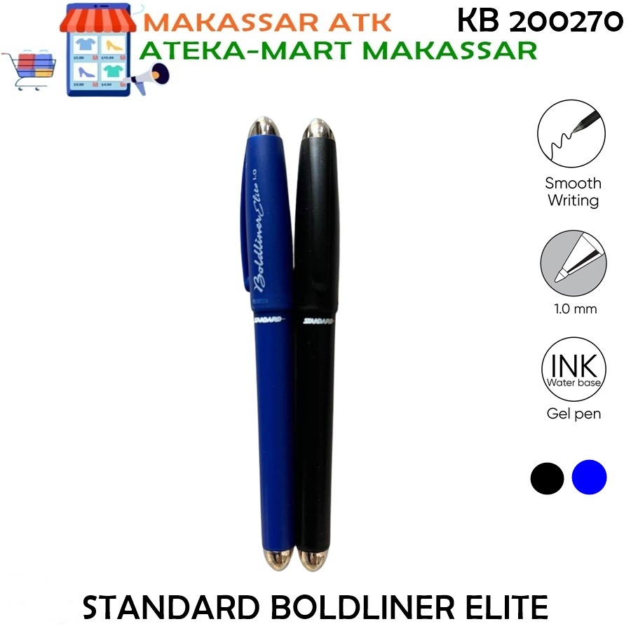 

[1PCS] STANDARD BOLDLINER ELITE 1.0MM SIGNATURE PULPEN TANDA TANGAN