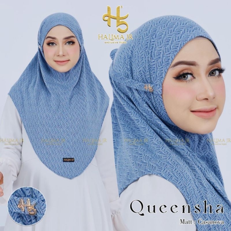 BERGO KNIT MOTIF/ Jilbab instan / Hijab Knit /Jilbab motif / Bergo knit / Jilbab Init Motif / jilbab