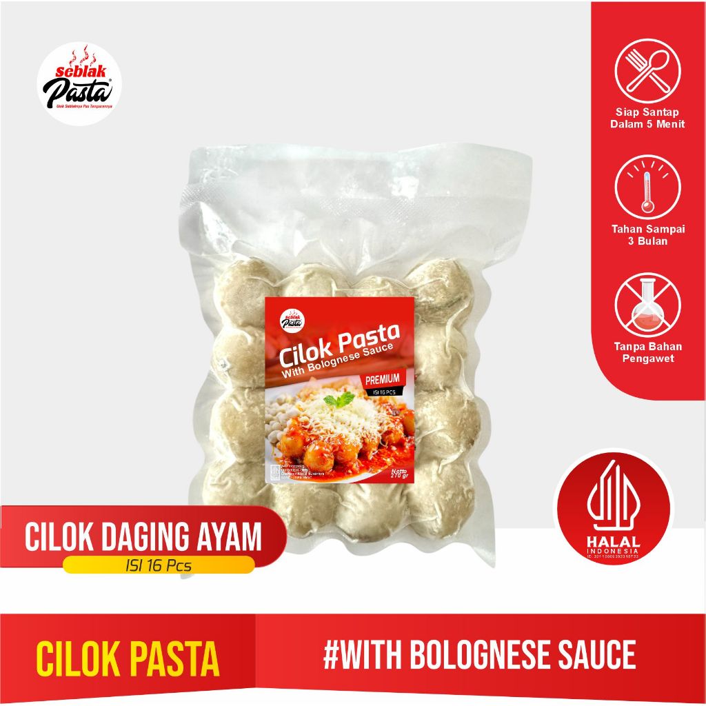 

Cilok Instan With Bolognese Sauce