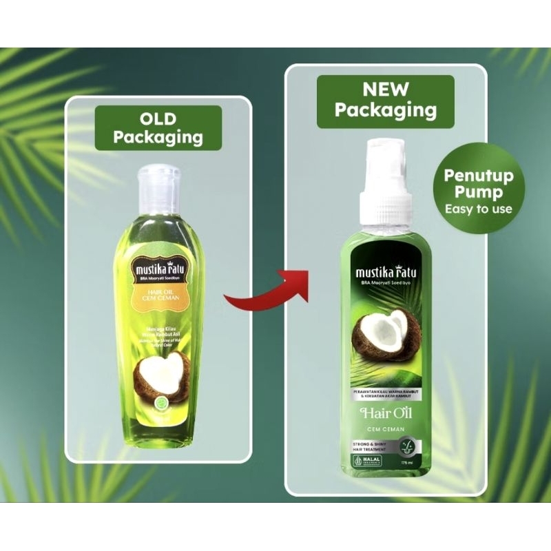 

MUSTIKA RATU HAIR OIL CEM CEMAN | HAIR TONIC 175 ML