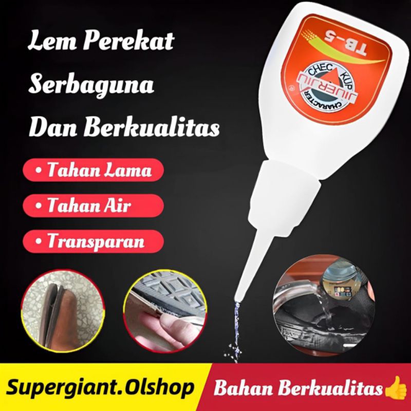 

Lem Super Glue Serbaguna Lem Besi Kayu Keramik Karet Aquarium