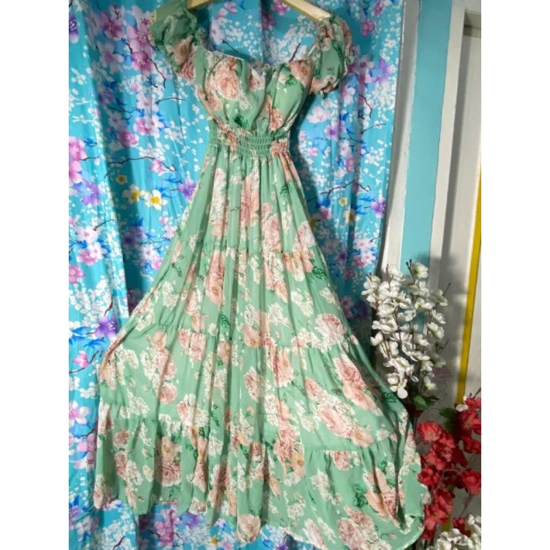 DRESS BUNGA MAWAR BKK