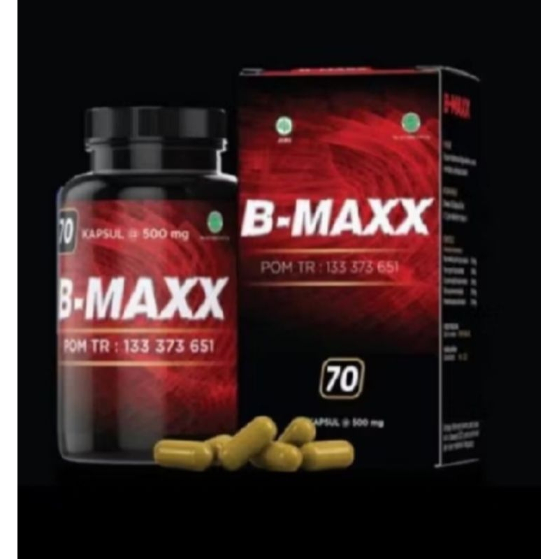 

B MAXX kapsul herbal penyeimbang kesehatan tubuh(isi 70 caps)