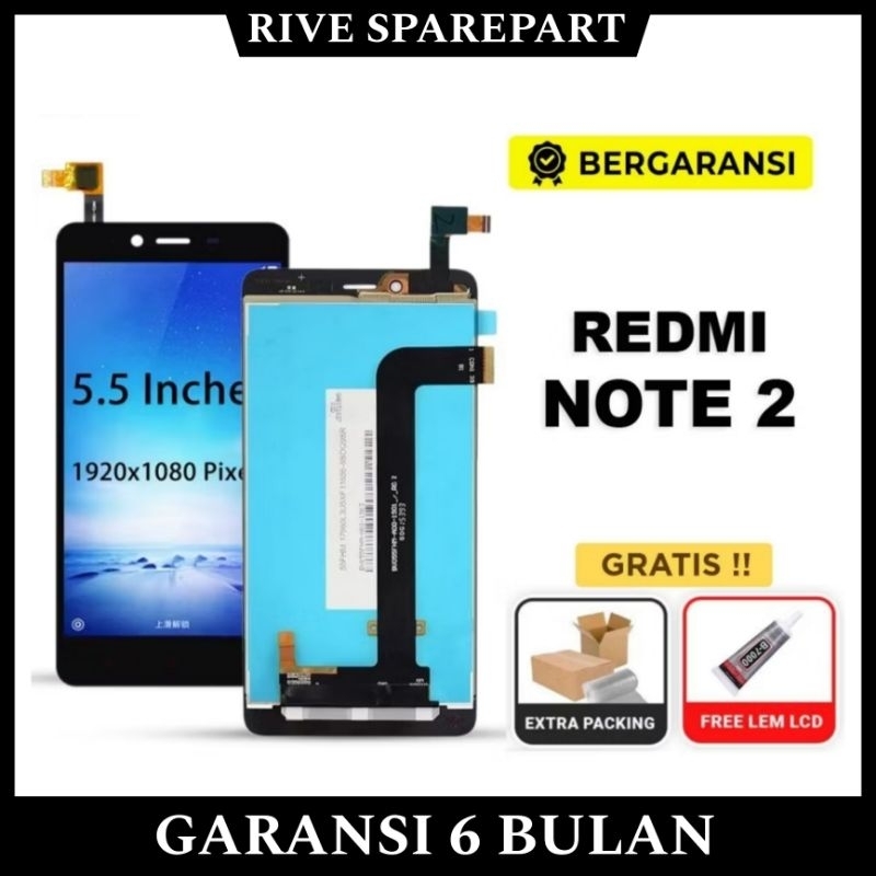 LCD XIAOMI REDMI NOTE 2 FULLSET TOUCHSCREEN