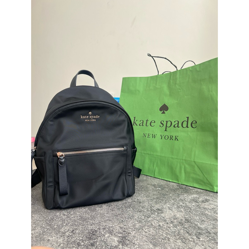 KATE SPADE Chelsea Nylon medium Backpack Black