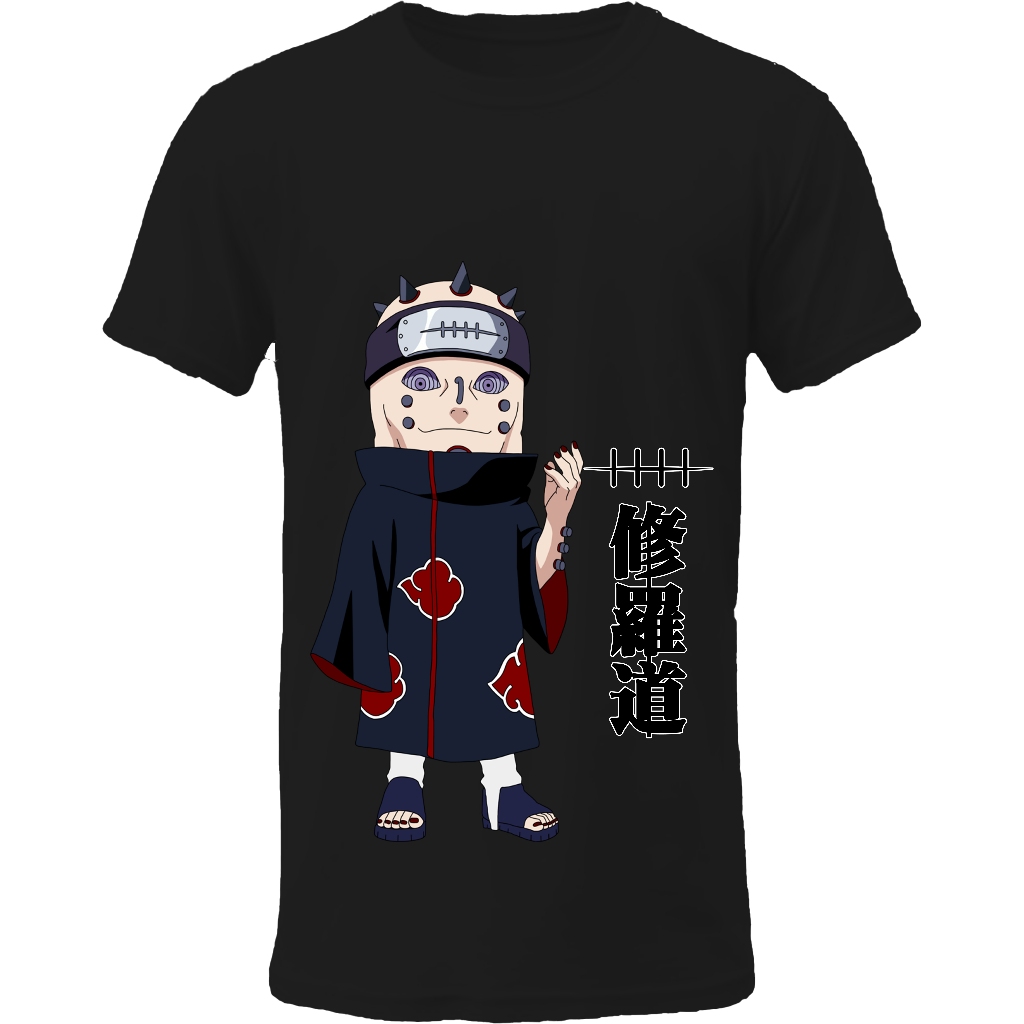 ECS T-shirts Casual Naruto Chibi Karakter Pain-Shurado