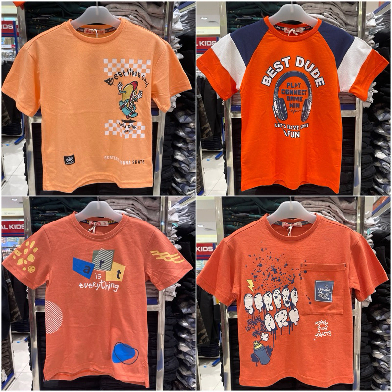 KAOS ANAK COWOK ORI JSP KIDS ( 5 - 14 thn )