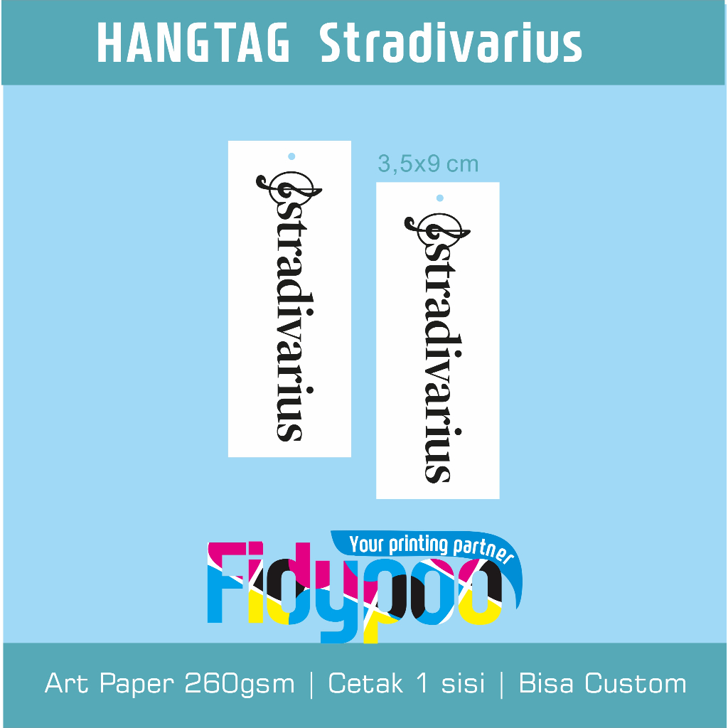 

Hangtag Stradivarius // Label Stradivarius // Hangtag brand