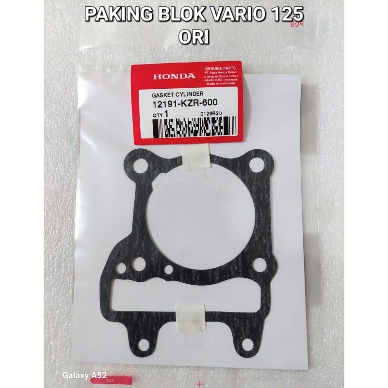 PAKING BLOK VARIO 125 150 12191-KZR-600