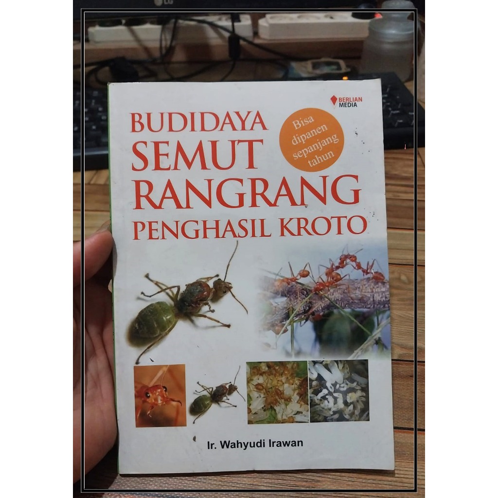 [Bekas] Buku Budidaya Semut Rangrang Penghasil Kroto