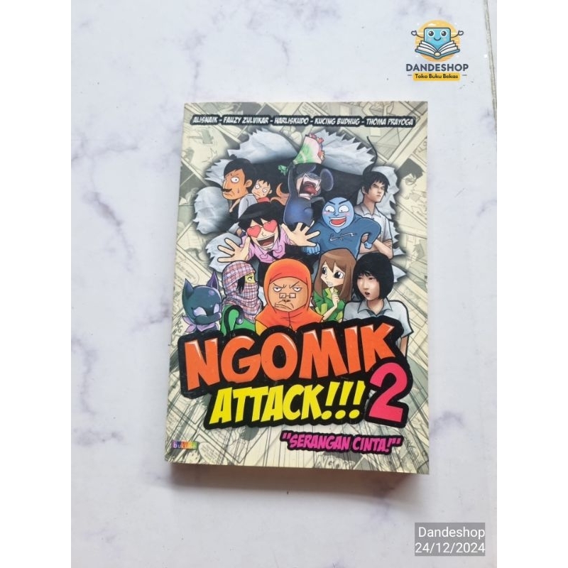 Ngomik Attack #2 Serangan Cinta  - Komik Bekas Preloved