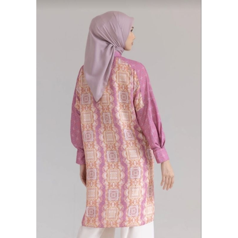 Preloved Tunik - Arte Tunik - RiaMiranda - Petal Pink, size  L-XL