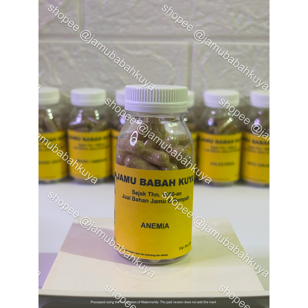 

Jamu Babah Kuya Herbal untuk Mengatasi Anemia - Ramuan Tradisional 100% Herbal Murni