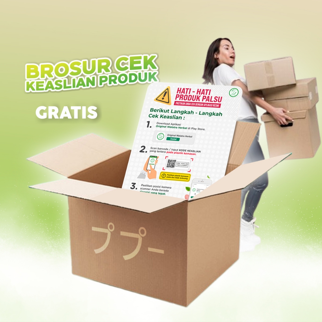 Brosur Keaslian Produk - Keloreena 50 & 100 Kapsul