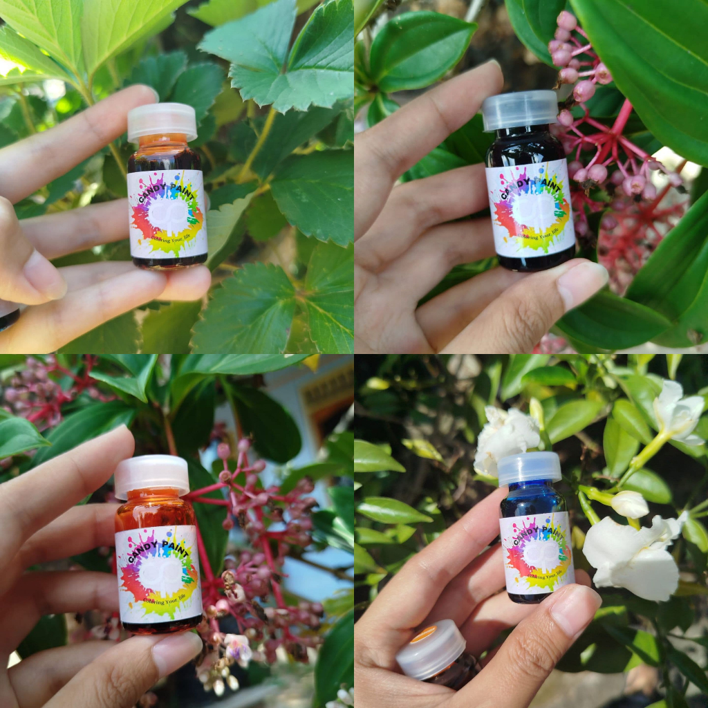 Cat Candy Chrome /Cat Oles Velg Permanen/ Cat Chrome Candy Paint /Cat Logam / Pewarna Logam 12,5 ML