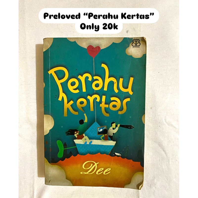 Novel Preloved Perahu Kertas