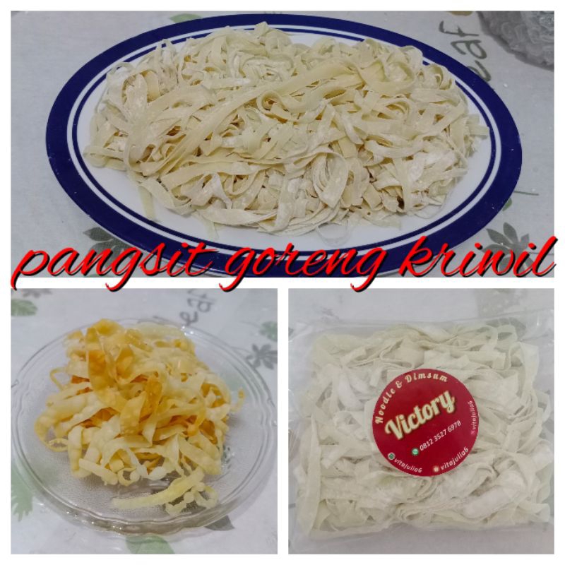 

Kulit pangsit goreng kriwil