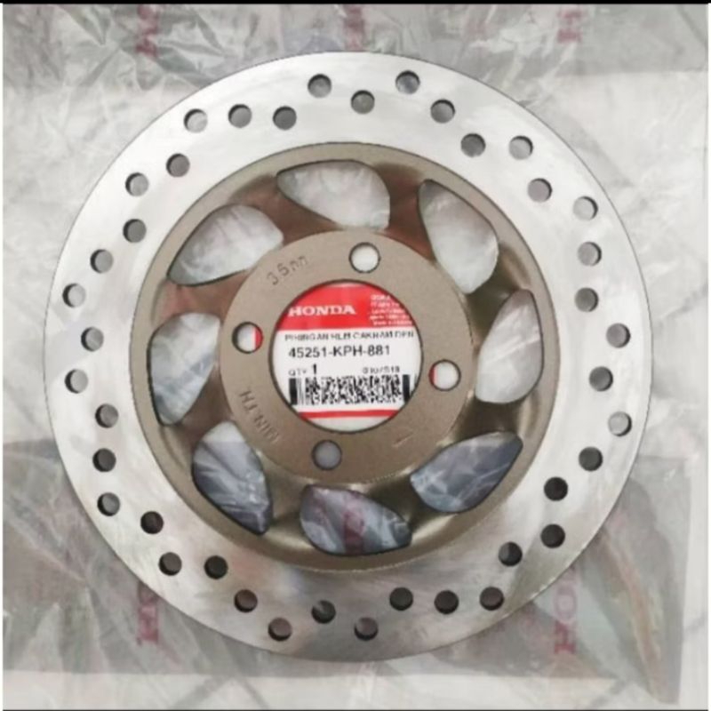 piringan cakram depan karisma Supra x 125 original ORI ahm
