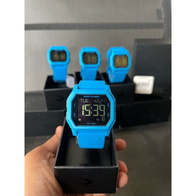 Rip Curl Atom Digital Watch -MARINE BLUE , Jam Tangan Surfing RIP CURL original Jam Tangan Rip Curl 