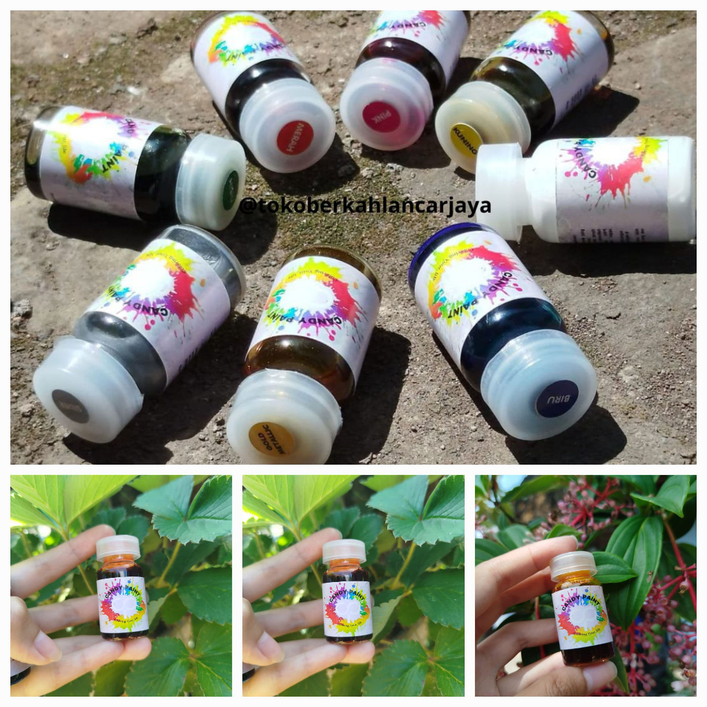OLES 12,5 ML Cat Candy Chrome /Cat Oles Velg /Cat Logam Permanen /Pewarna Logam /Cat Candy Paint